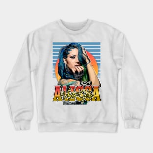 Retro Allisa White-Gluz // style Flyer Vintage Crewneck Sweatshirt